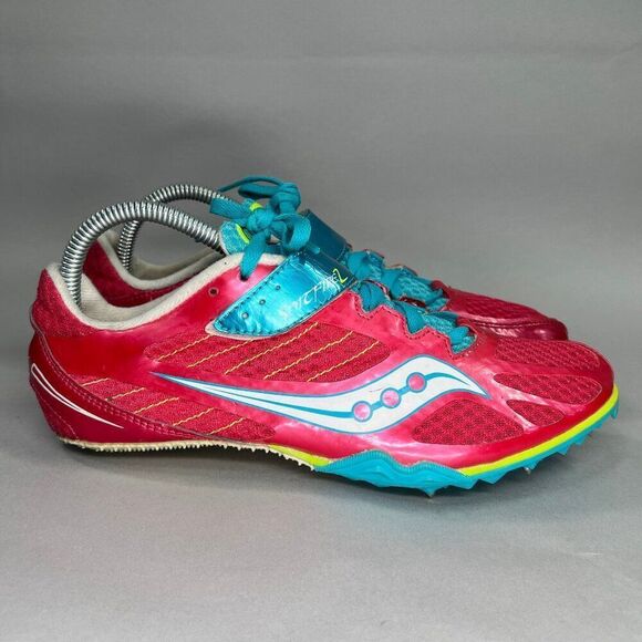 Saucony SPITFIRE 2 Shoes Women's Size 9 Track & Field Running Sprinting Spikes - Picture 1 of 12